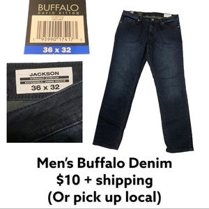 Men’s Buffalo Denim